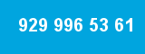 929 996 53 61